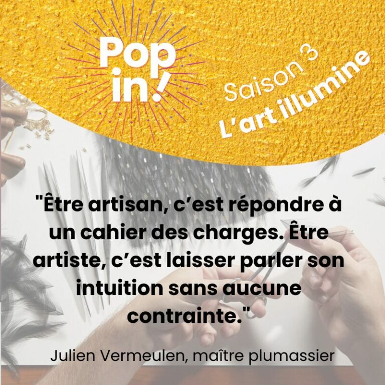 Julien Vermeulen plumassier podcast
