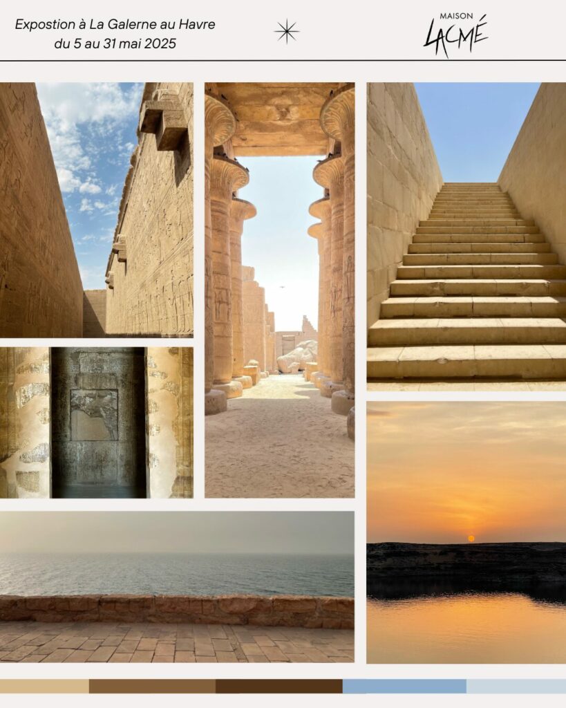 expo - EGYPTE - Passager des cieux - la galerne - Maison Lacmé