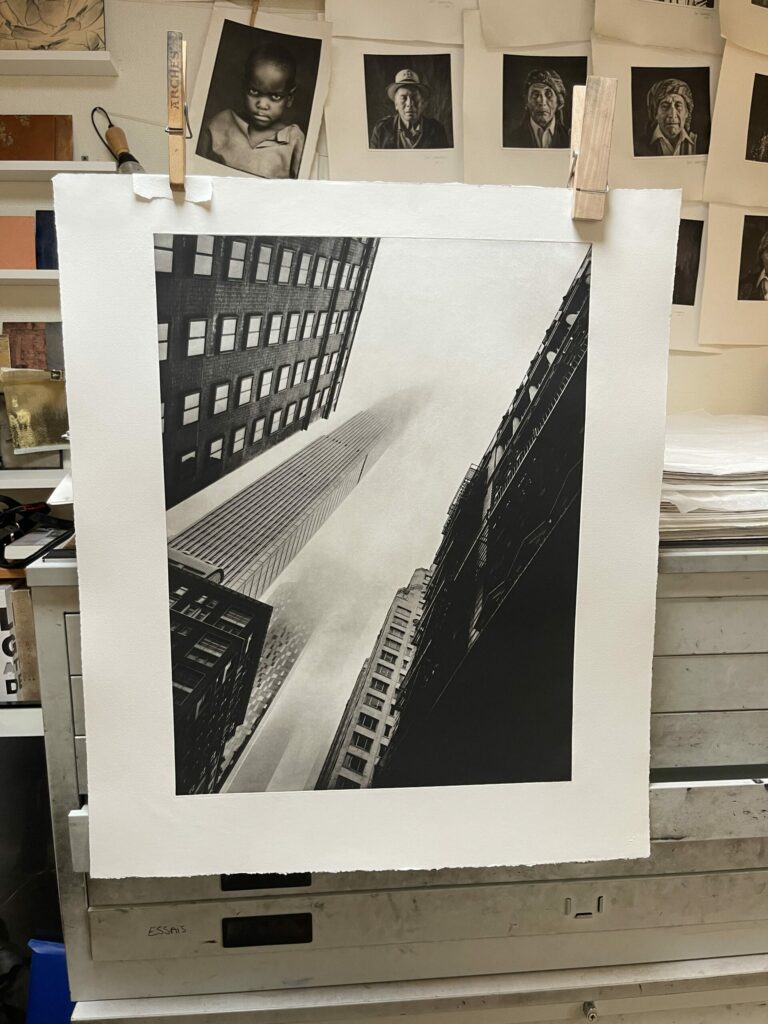 NYC héliogravure de maison lacme