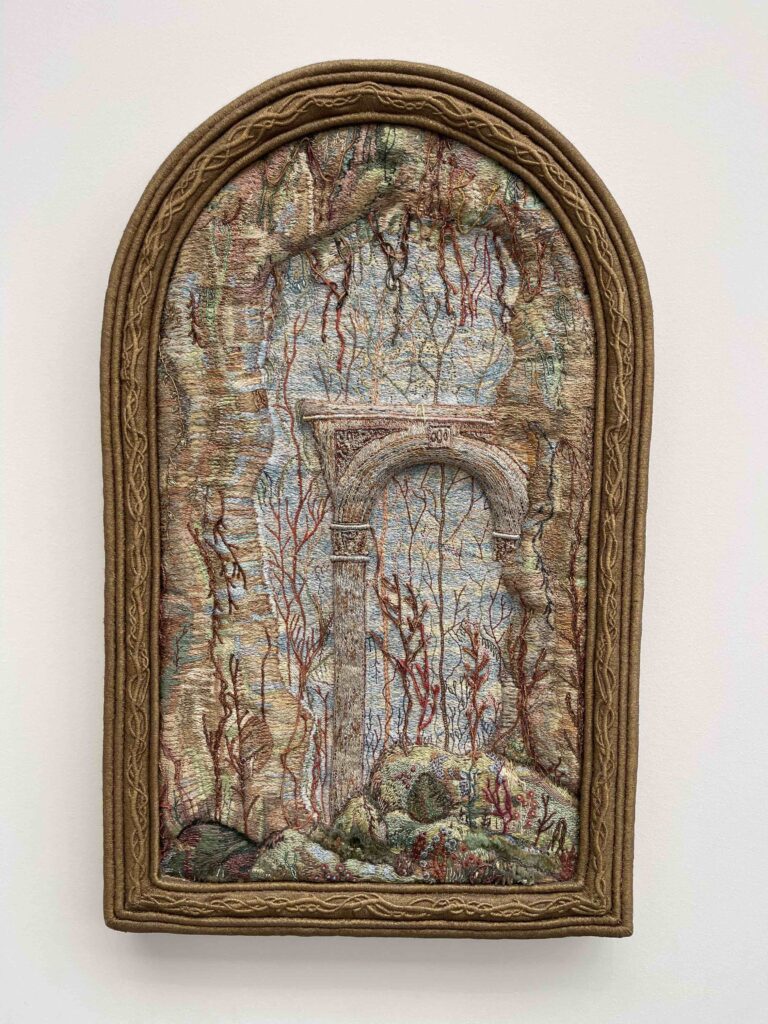 Exposition Eva Jospin Grand Palais broderie