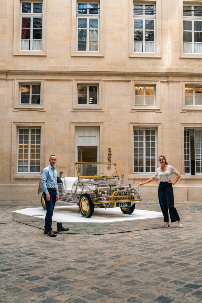 Cécile and Antoine TAUVEL against Astre Mobile - Maison Lacmé - Hotel de la Marine Credit Erald Vanbutsele